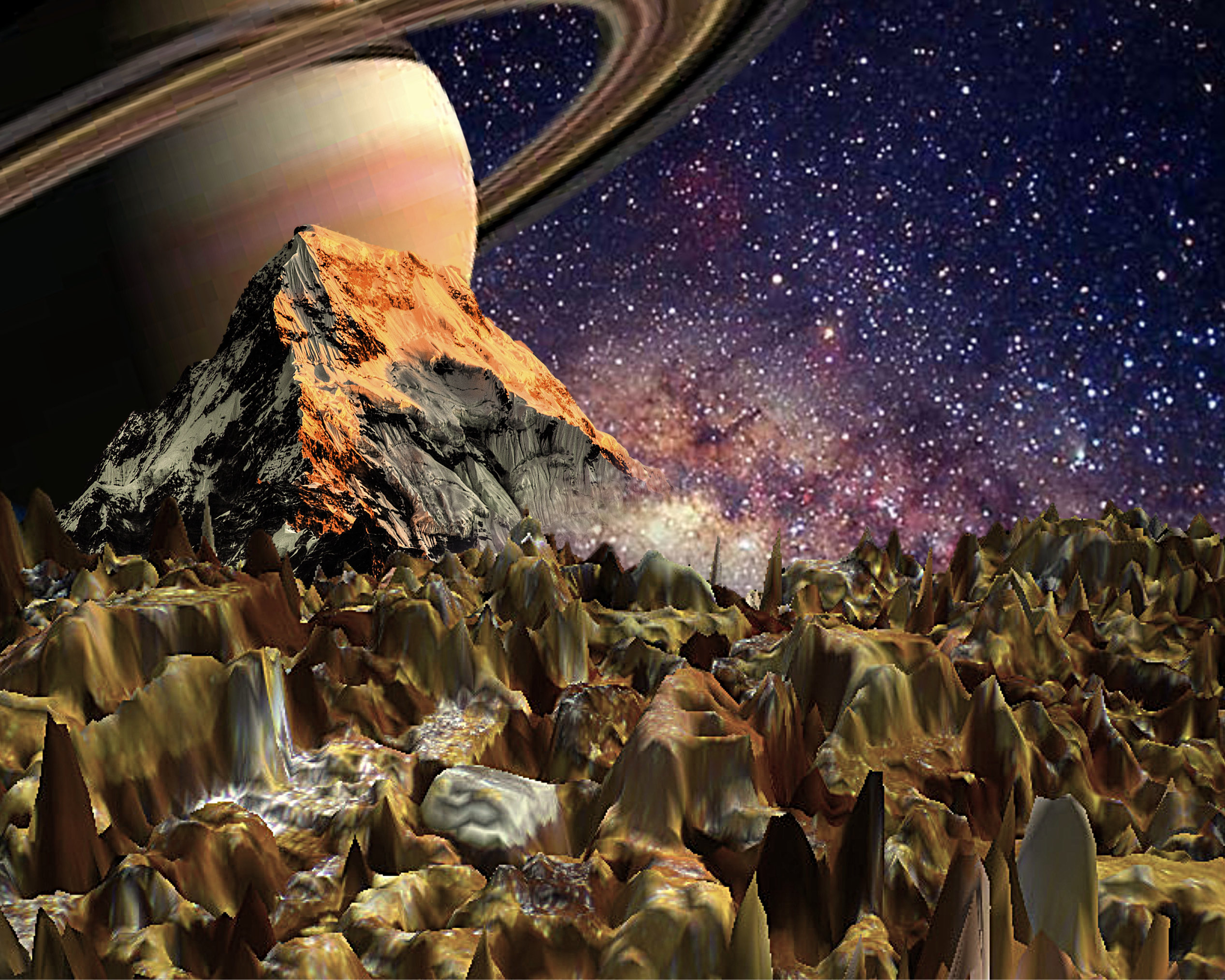 Outer Space Landscape 1